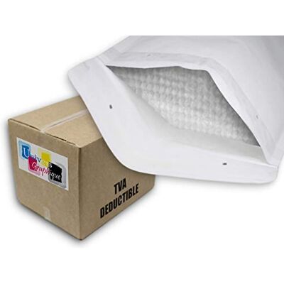 UNIVERS GRAPHIQUE UG-ECO-C3 200 Enveloppes à Bulles d'air Pochettes Bulle, taille C C3 C/3 int. 150 x 215 mm pour A5, Enveloppe Bulle, Enveloppe Matelassées d’Expédition Pochette Protection d’Envoi - Publicité UNIVERS GRAPHIQUE UG-ECO-C3 200 Enveloppes à Bulles d'air Pochettes Bulle, taille C C3 C/3 int. 150 x 215 mm pour A5, Enveloppe Bulle, Enveloppe Matelassées d’Expédition Pochette Protection d’Envoi - Publicité