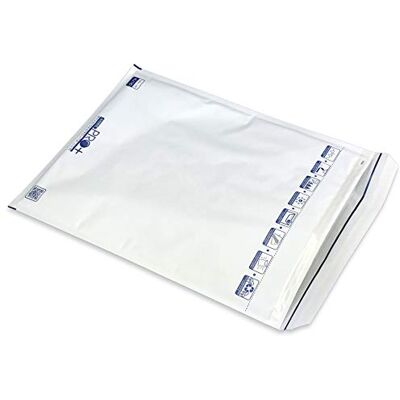 enveloppebulle Lot de 10 enveloppes à bulles blanches gamme PRO+ K/10 format 345x470mm - Publicité enveloppebulle Lot de 10 enveloppes à bulles blanches gamme PRO+ K/10 format 345x470mm - Publicité