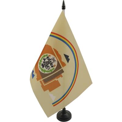 AZ FLAG Drapeau De Table Navajos 21x14 cm Petit Drapeau Amérindien Navahos De Bureau 100% Polyester Avec Hampe De 25cm Et Socle En Plastique Noir - Publicité AZ FLAG Drapeau De Table Navajos 21x14 cm Petit Drapeau Amérindien Navahos De Bureau 100% Polyester Avec Hampe De 25cm Et Socle En Plastique Noir - Publicité