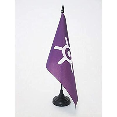 AZ FLAG Drapeau De Table Tokyo 21x14 cm Petit Drapeau De La Ville De Tokyo De Bureau 100% Polyester Avec Hampe De 25cm Et Socle En Plastique Noir - Publicité AZ FLAG Drapeau De Table Tokyo 21x14 cm Petit Drapeau De La Ville De Tokyo De Bureau 100% Polyester Avec Hampe De 25cm Et Socle En Plastique Noir - Publicité