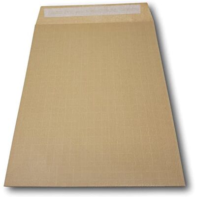UNIVERS GRAPHIQUE Lot de 250 Enveloppe Pochettes Kraft Armé Format A4 C4 Fermeture auto-adhésive kraft renforcé 130 g 229 X 324 mm 23 X 33 cm (250) - Publicité UNIVERS GRAPHIQUE Lot de 250 Enveloppe Pochettes Kraft Armé Format A4 C4 Fermeture auto-adhésive kraft renforcé 130 g 229 X 324 mm 23 X 33 cm (250) - Publicité