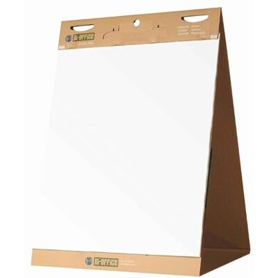 Bi-Office Bi-silque FL1420403 Bloc de feuilles Repositionnables pour Chevalet Uni et Recycle 20 Feuilles 59 x 50.8 cm - Publicité Bi-Office Bi-silque FL1420403 Bloc de feuilles Repositionnables pour Chevalet Uni et Recycle 20 Feuilles 59 x 50.8 cm - Publicité