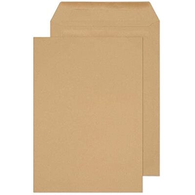 Blake Everyday enveloppe B4 (35.2 x 25cm) lot de 250 unités 90 GSM enveloppes kraft manille enveloppes autocollantes/enveloppes auto-adhésives papeterie Modèle 18160 - Publicité Blake Everyday enveloppe B4 (35.2 x 25cm) lot de 250 unités 90 GSM enveloppes kraft manille enveloppes autocollantes/enveloppes auto-adhésives papeterie Modèle 18160 - Publicité