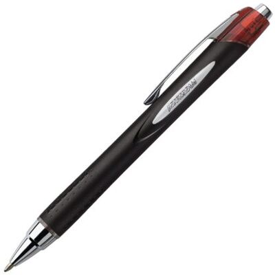 uni-ball Uniball Jetstream RT SXN-210 Stylo rétractable 0,45 mm Line 1.0 mm ball Lot de 12 Rouge - Publicité uni-ball Uniball Jetstream RT SXN-210 Stylo rétractable 0,45 mm Line 1.0 mm ball Lot de 12 Rouge - Publicité