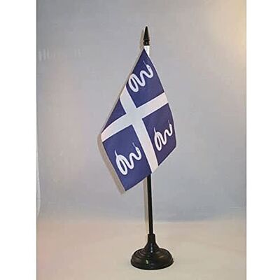 AZ FLAG Drapeau De Table Martinique 15x10 cm Mini Drapeau Martiniquais De Bureau 100% Polyester Avec Hampe De 25cm Et Socle En Plastique Noir - Publicité AZ FLAG Drapeau De Table Martinique 15x10 cm Mini Drapeau Martiniquais De Bureau 100% Polyester Avec Hampe De 25cm Et Socle En Plastique Noir - Publicité
