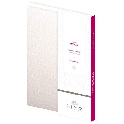 Clairefontaine Lalo 26600L Un sachet de correspondance comprenant 10 cartes de visite simples 8,5x13,5 cm 300g et 10 enveloppes doublées 9x14 cm, Toile impériale, Blanc - Publicité Clairefontaine Lalo 26600L Un sachet de correspondance comprenant 10 cartes de visite simples 8,5x13,5 cm 300g et 10 enveloppes doublées 9x14 cm, Toile impériale, Blanc - Publicité