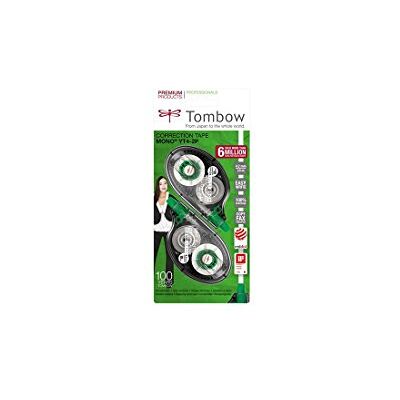 Tombow CT-YT4-2P Lot de 2 Correcteurs latéraux Mono CTYT4 4,2mm x 10M - Publicité Tombow CT-YT4-2P Lot de 2 Correcteurs latéraux Mono CTYT4 4,2mm x 10M - Publicité