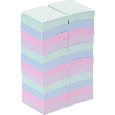 Post-It Tour 24 blocs 100f 38x51mm Couleurs Aléatoires - Publicité Post-It Tour 24 blocs 100f 38x51mm Couleurs Aléatoires - Publicité