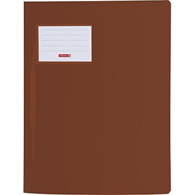 BRUNNEN Chemise Fact en polypropylène semi-transparente avec dégradé de couleur Format A4-24 x 34 cm marron - Publicité BRUNNEN Chemise Fact en polypropylène semi-transparente avec dégradé de couleur Format A4-24 x 34 cm marron - Publicité