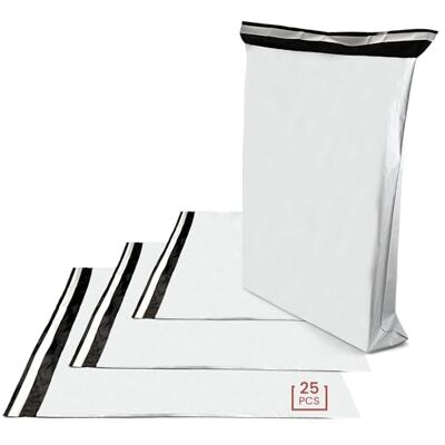 Netuno 25 pochettes d'expédition 350 x 460 mm sac plastique expédition pochettes en film sacs d'expédition en plastique sacs d'envoi colis enveloppes plastiques opaques sac transport autocollant - Publicité Netuno 25 pochettes d'expédition 350 x 460 mm sac plastique expédition pochettes en film sacs d'expédition en plastique sacs d'envoi colis enveloppes plastiques opaques sac transport autocollant - Publicité
