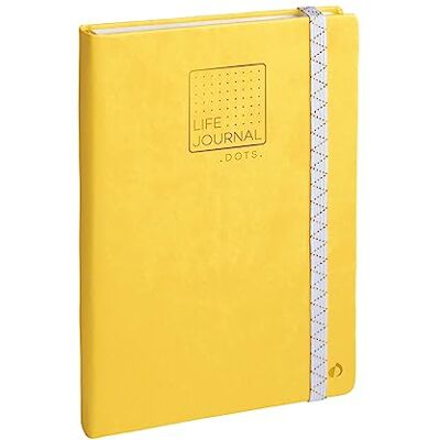 QUO VADIS Carnet Bullet journal ML Life Journal Jaune 15x21 cm - Publicité QUO VADIS Carnet Bullet journal ML Life Journal Jaune 15x21 cm - Publicité