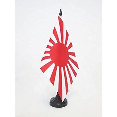 AZ FLAG Drapeau De Table Japon WWI 21x14 cm Petit Drapeau Japonais De Bureau 100% Polyester Avec Hampe De 25cm Et Socle En Plastique Noir - Publicité AZ FLAG Drapeau De Table Japon WWI 21x14 cm Petit Drapeau Japonais De Bureau 100% Polyester Avec Hampe De 25cm Et Socle En Plastique Noir - Publicité