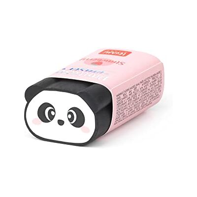 LEGAMI GP0004 Caoutchouc parfumé, Panda Pantastic, 1,7 x 5 cm, parfum fraise, gomme à effacer souple, effacement propre et précis - Publicité LEGAMI GP0004 Caoutchouc parfumé, Panda Pantastic, 1,7 x 5 cm, parfum fraise, gomme à effacer souple, effacement propre et précis - Publicité