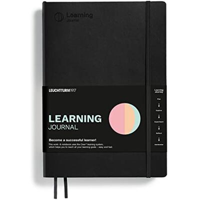 LEUCHTTURM1917 367497 Learning Journal Composition (B5), Couverture souple, Noir, Anglais - Publicité LEUCHTTURM1917 367497 Learning Journal Composition (B5), Couverture souple, Noir, Anglais - Publicité