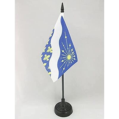 AZ FLAG Drapeau De Table Essonne 15x10 cm Mini Drapeau Du Département De L'Essonne De Bureau 100% Polyester Avec Hampe De 25cm Et Socle En Plastique Noir - Publicité AZ FLAG Drapeau De Table Essonne 15x10 cm Mini Drapeau Du Département De L'Essonne De Bureau 100% Polyester Avec Hampe De 25cm Et Socle En Plastique Noir - Publicité