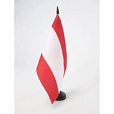 AZ FLAG Drapeau De Table Tahiti 21x14 cm Petit Drapeau Tahitien De Bureau 100% Polyester Avec Hampe De 25cm Et Socle En Plastique Noir - Publicité AZ FLAG Drapeau De Table Tahiti 21x14 cm Petit Drapeau Tahitien De Bureau 100% Polyester Avec Hampe De 25cm Et Socle En Plastique Noir - Publicité