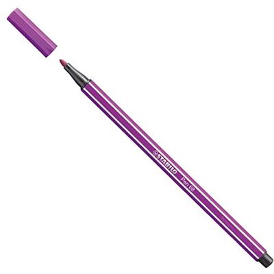 STABILO Pen 68 Lilas Encre à base d'eau - 1mm - 10 pcs - feutre - Publicité STABILO Pen 68 Lilas Encre à base d'eau - 1mm - 10 pcs - feutre - Publicité
