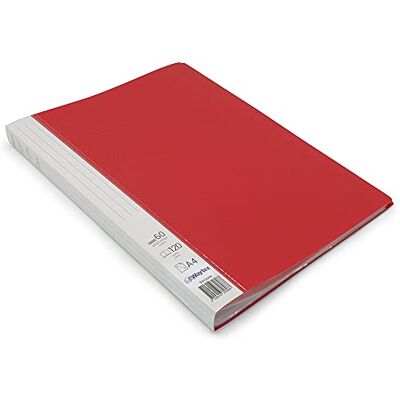 Waytex 931335R Protège Documents A4 120 vues Premium en Polypropylène Opaque Identifiable 60 Pochettes transparentes Rouge - Publicité Waytex 931335R Protège Documents A4 120 vues Premium en Polypropylène Opaque Identifiable 60 Pochettes transparentes Rouge - Publicité