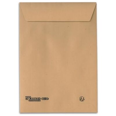 enveloppebulle Enveloppe Courrier+ B5-SF, 176 x 250 mm, Kraft Uni 120g, Sans Fenêtre, Auto-adhésive (50) - Publicité enveloppebulle Enveloppe Courrier+ B5-SF, 176 x 250 mm, Kraft Uni 120g, Sans Fenêtre, Auto-adhésive (50) - Publicité