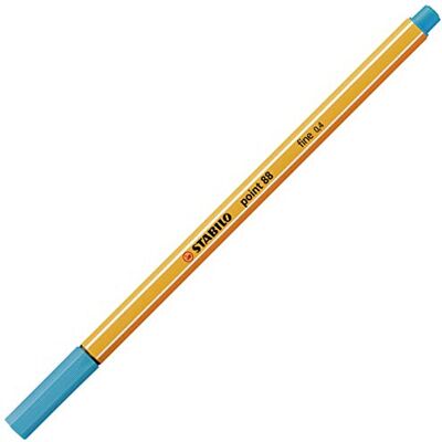 STABILO Point 88 Fineliner - Bleu - 0.4 mm - Publicité STABILO Point 88 Fineliner - Bleu - 0.4 mm - Publicité