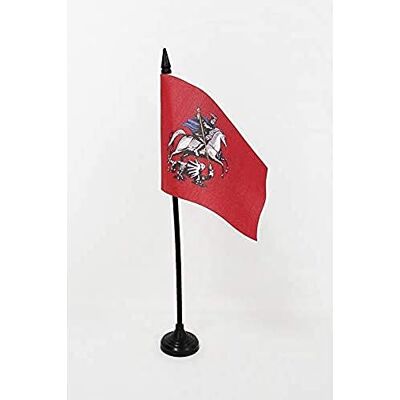 AZ FLAG Drapeau de table Moscou 15x10cm PETIT Drapeaux DE BUREAU moscovite Russie 10 x 15 cm - Publicité AZ FLAG Drapeau de table Moscou 15x10cm PETIT Drapeaux DE BUREAU moscovite Russie 10 x 15 cm - Publicité