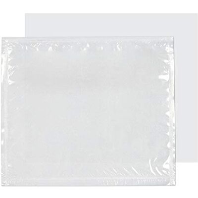 Blake Purely Packaging C7 123 x 111 mm Pochettes Transparente Porte Document Autocollante (PDE10) Transparent Boîte de 1000 - Publicité Blake Purely Packaging C7 123 x 111 mm Pochettes Transparente Porte Document Autocollante (PDE10) Transparent Boîte de 1000 - Publicité