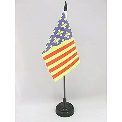 AZ FLAG Drapeau De Table Lozère 15x10 cm Mini Drapeau Du Département De La Lozère De Bureau 100% Polyester Avec Hampe De 25cm Et Socle En Plastique Noir - Publicité AZ FLAG Drapeau De Table Lozère 15x10 cm Mini Drapeau Du Département De La Lozère De Bureau 100% Polyester Avec Hampe De 25cm Et Socle En Plastique Noir - Publicité