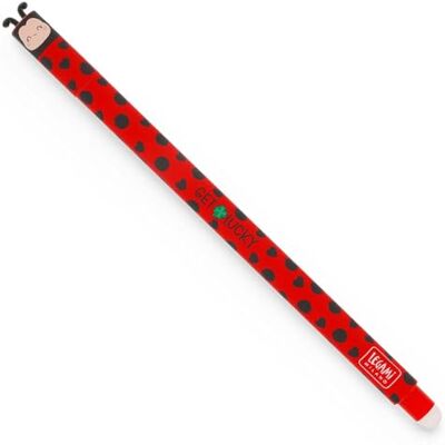 LEGAMI Stylo Gel Effaçable Pointe 0.7mm Stylo Effaceur Rechargeable Encre Rouge Design Rouge - Publicité LEGAMI Stylo Gel Effaçable Pointe 0.7mm Stylo Effaceur Rechargeable Encre Rouge Design Rouge - Publicité