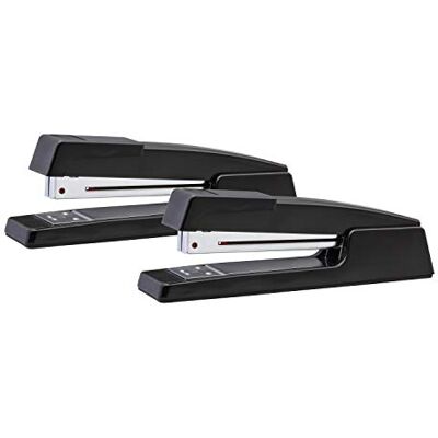 Bostitch Office Executive B440-BLK-2PK Lot de 2 agrafeuses en métal Noir 20 feuilles - Publicité Bostitch Office Executive B440-BLK-2PK Lot de 2 agrafeuses en métal Noir 20 feuilles - Publicité