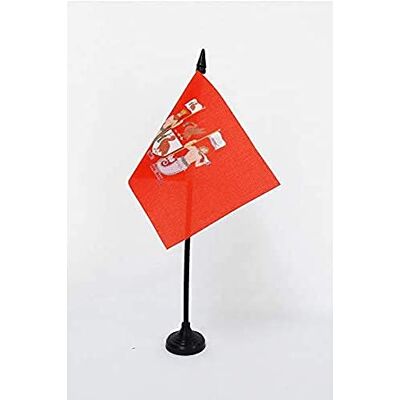 AZ FLAG Drapeau De Table Liverpool 15x10 cm Mini Drapeau De La Cité De Liverpool De Bureau 100% Polyester Avec Hampe De 25cm Et Socle En Plastique Noir - Publicité AZ FLAG Drapeau De Table Liverpool 15x10 cm Mini Drapeau De La Cité De Liverpool De Bureau 100% Polyester Avec Hampe De 25cm Et Socle En Plastique Noir - Publicité