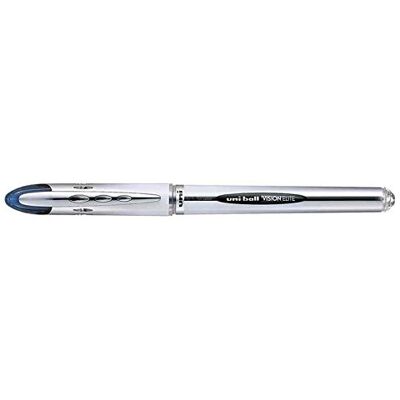 uni-ball Roller encre liquide Vision Elite UB200 Pte Moy. 0,8mm Bleu/Noir - Publicité uni-ball Roller encre liquide Vision Elite UB200 Pte Moy. 0,8mm Bleu/Noir - Publicité