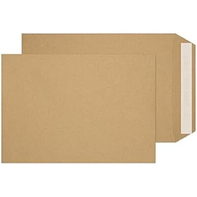 Blake Everyday enveloppe C5 (22.9 x 16.2cm) lot de 500 unités 120 GSM enveloppe kraft manille avec bande autocollante pack múltiple papeterie Modèle 4751PS - Publicité Blake Everyday enveloppe C5 (22.9 x 16.2cm) lot de 500 unités 120 GSM enveloppe kraft manille avec bande autocollante pack múltiple papeterie Modèle 4751PS - Publicité