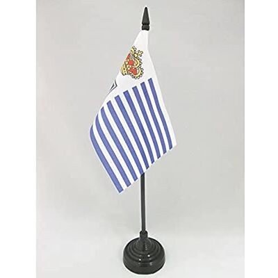 AZ FLAG Drapeau De Table Seborga 15x10 cm Mini Drapeau De Seborga De Bureau 100% Polyester Avec Hampe De 25cm Et Socle En Plastique Noir - Publicité AZ FLAG Drapeau De Table Seborga 15x10 cm Mini Drapeau De Seborga De Bureau 100% Polyester Avec Hampe De 25cm Et Socle En Plastique Noir - Publicité
