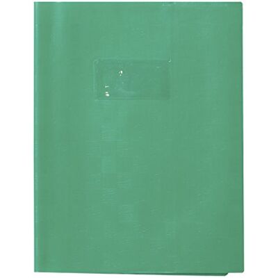 Calligraphe 71105AMZC Un Protège-Cahier Grain Madras Vert 17x22 cm 22/100ème avec Porte-Étiquette et Marque-Pages PVC Opaque - Publicité Calligraphe 71105AMZC Un Protège-Cahier Grain Madras Vert 17x22 cm 22/100ème avec Porte-Étiquette et Marque-Pages PVC Opaque - Publicité