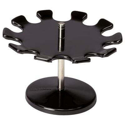 MAUL porte tampon ronds 14x10x14 cm Organiseur bureau pour 10 tampons Plateau rotatif avec socle Ø 8,5 cm Porte tampon en métal Rangement bureau pour le bureau et l'étagère Noir - Publicité MAUL porte tampon ronds 14x10x14 cm Organiseur bureau pour 10 tampons Plateau rotatif avec socle Ø 8,5 cm Porte tampon en métal Rangement bureau pour le bureau et l'étagère Noir - Publicité