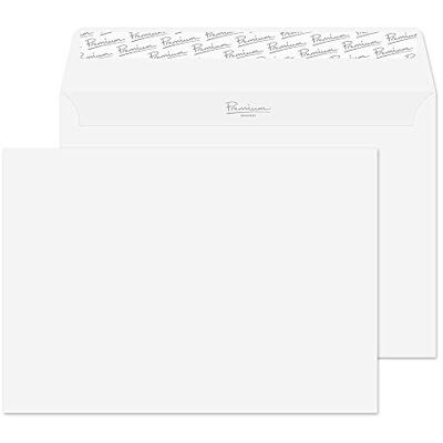 Blake Premium Business C5 162 x 229 mm 120 g/m² Enveloppes Bande Adhésive (37455) Blanc Brillant Tissé Boîte de 50 - Publicité Blake Premium Business C5 162 x 229 mm 120 g/m² Enveloppes Bande Adhésive (37455) Blanc Brillant Tissé Boîte de 50 - Publicité