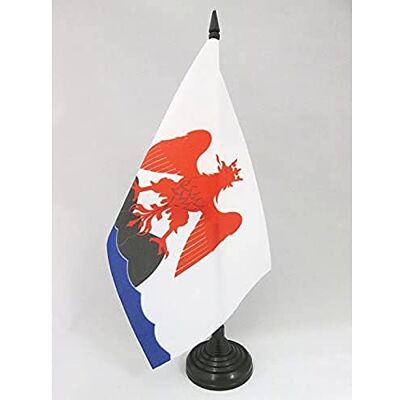 AZ FLAG Drapeau de Table Alpes-Maritimes 21x14 cm Socle Plastique Usage intérieur Drapeau de bureau français finition cousue et bords renforcés avec mât en plastique et socle en plastique - Publicité AZ FLAG Drapeau de Table Alpes-Maritimes 21x14 cm Socle Plastique Usage intérieur Drapeau de bureau français finition cousue et bords renforcés avec mât en plastique et socle en plastique - Publicité