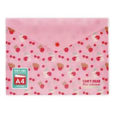 LEGAMI Porte-documents Fold & Order (A4) (Teddy) - Publicité LEGAMI Porte-documents Fold & Order (A4) (Teddy) - Publicité