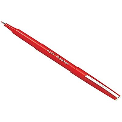 PILOT Feutre extra fin SW-PPF 0,4 mm Rouge - Publicité PILOT Feutre extra fin SW-PPF 0,4 mm Rouge - Publicité