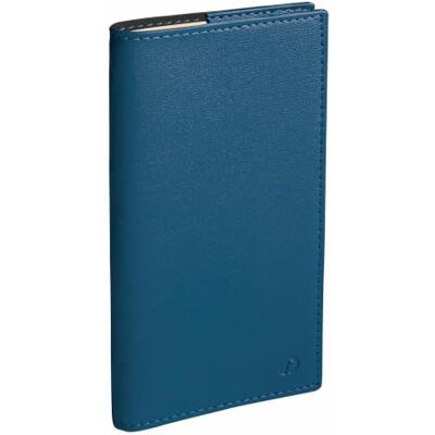 QUO VADIS Agenda 2027 Italnote S Prestige FR Soho Bleu acier 8,8x17 cm - Publicité QUO VADIS Agenda 2027 Italnote S Prestige FR Soho Bleu acier 8,8x17 cm - Publicité