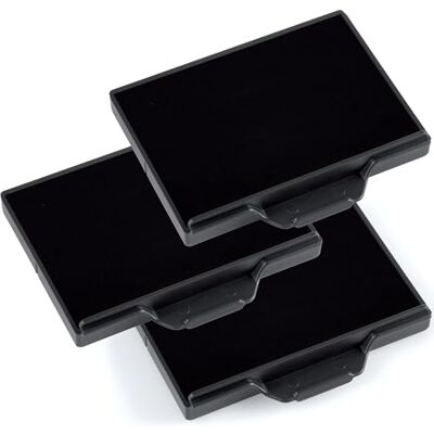 Trodat Cassette d'encrage Professional Line 6/58A noire Lot de 3 - Publicité Trodat Cassette d'encrage Professional Line 6/58A noire Lot de 3 - Publicité