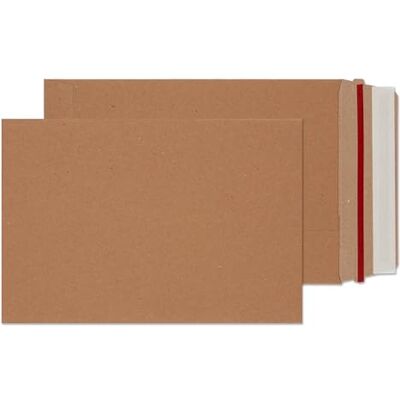 Blake VITA MA6-RS Lot de 200 enveloppes en carton kraft robuste 350 g/m² Emballage durable 100% recyclables anti-pliage avec bande adhésive - Publicité Blake VITA MA6-RS Lot de 200 enveloppes en carton kraft robuste 350 g/m² Emballage durable 100% recyclables anti-pliage avec bande adhésive - Publicité