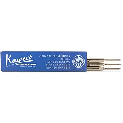 Kaweco G2 Lot de 3 recharges pour stylo à bille Bleu 1,4 - Publicité Kaweco G2 Lot de 3 recharges pour stylo à bille Bleu 1,4 - Publicité