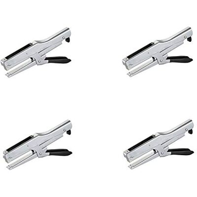 Bostitch P3 Pince agrafeuse chromée (BOSP3CHROME) (Pack de quatre) - Publicité Bostitch P3 Pince agrafeuse chromée (BOSP3CHROME) (Pack de quatre) - Publicité