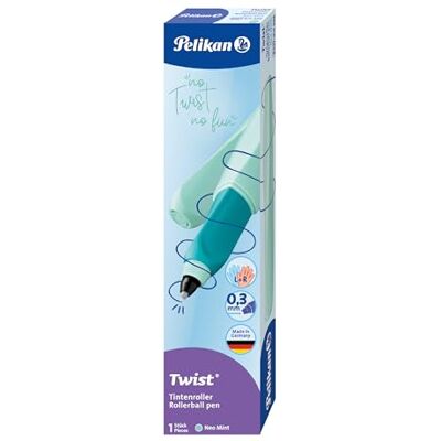 Pelikan 814898, roller Twist, Neo Mint - Publicité Pelikan 814898, roller Twist, Neo Mint - Publicité