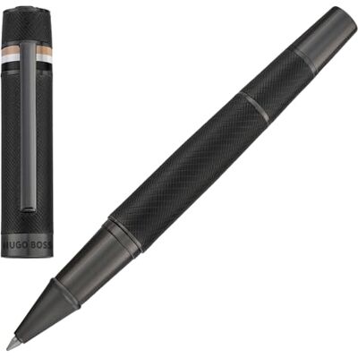 Boss Hugo Core Iconic Stylo roller Noir - Publicité Boss Hugo Core Iconic Stylo roller Noir - Publicité