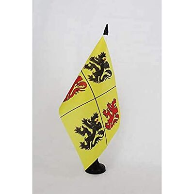 AZ FLAG Drapeau De Table Province du Hainaut 21x14 cm Petit Drapeau De Wallonie De Bureau 100% Polyester Avec Hampe De 25cm Et Socle En Plastique Noir - Publicité AZ FLAG Drapeau De Table Province du Hainaut 21x14 cm Petit Drapeau De Wallonie De Bureau 100% Polyester Avec Hampe De 25cm Et Socle En Plastique Noir - Publicité
