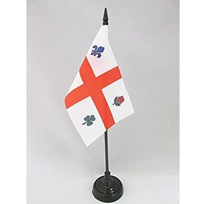 AZ Flag - Montréal 15x10 - Polyester - Drapeau de table - Publicité AZ Flag - Montréal 15x10 - Polyester - Drapeau de table - Publicité