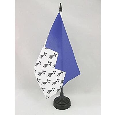 AZ FLAG Drapeau De Table Côtes-d'Armor 21x14 cm Petit Drapeau Des Côtes D'Armor De Bureau 100% Polyester Avec Hampe De 25cm Et Socle En Plastique Noir - Publicité AZ FLAG Drapeau De Table Côtes-d'Armor 21x14 cm Petit Drapeau Des Côtes D'Armor De Bureau 100% Polyester Avec Hampe De 25cm Et Socle En Plastique Noir - Publicité