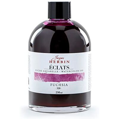 Jacques Herbin - Encre Aquarelle Éclats - 250 ml - Ink - Publicité Jacques Herbin - Encre Aquarelle Éclats - 250 ml - Ink - Publicité